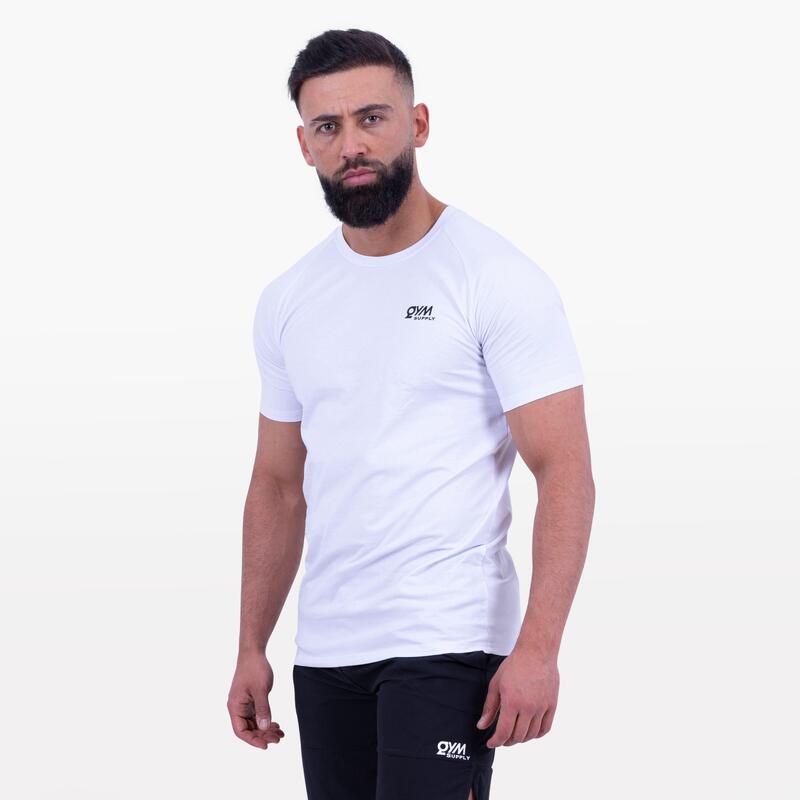 T-shirt à logo emblématique Homme - Blanc