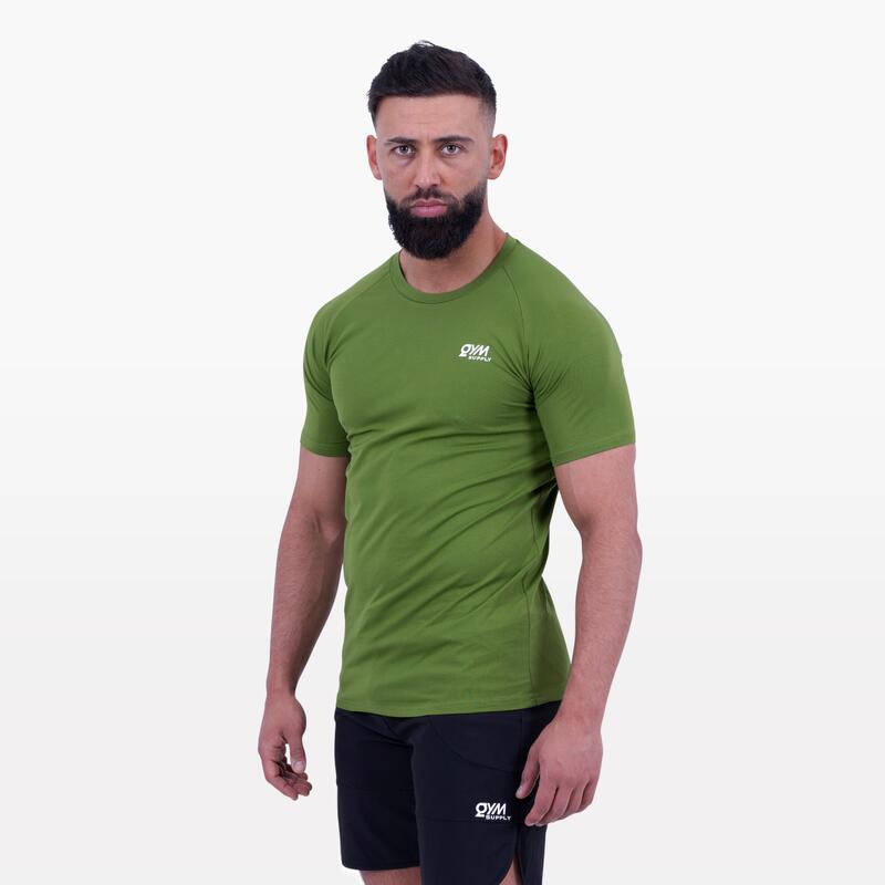 T-shirt à logo emblématique Homme - Verte
