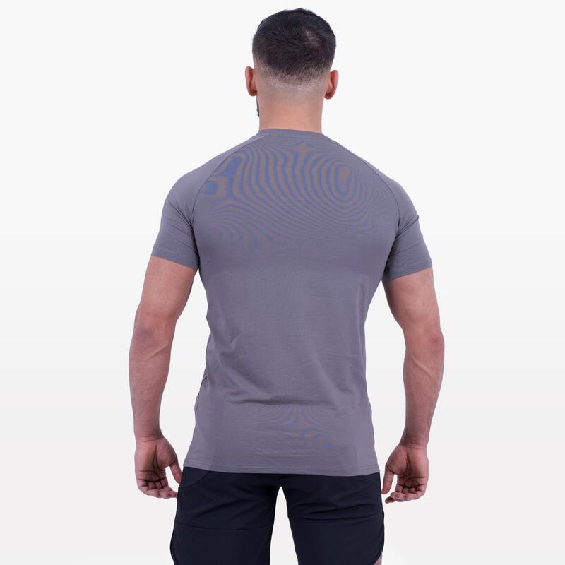 T-shirt à logo emblématique Homme - Gris