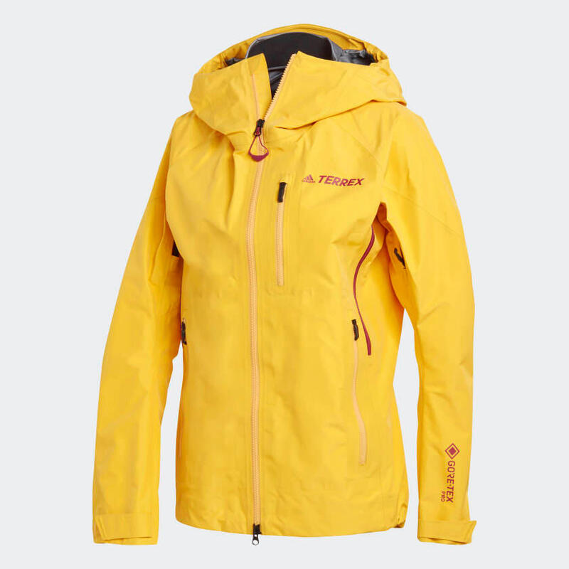 Terrex Techrock Gore-Tex Pro Veste de pluie pour femme jaune