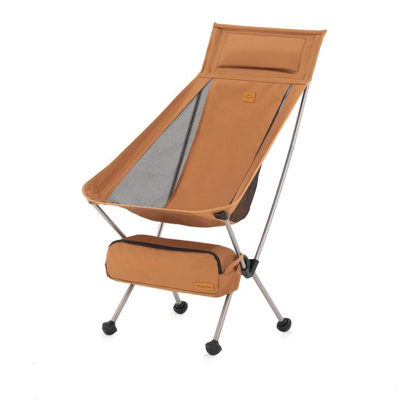 YL10 Moon Foldable Camping Chair (Large) - Brown