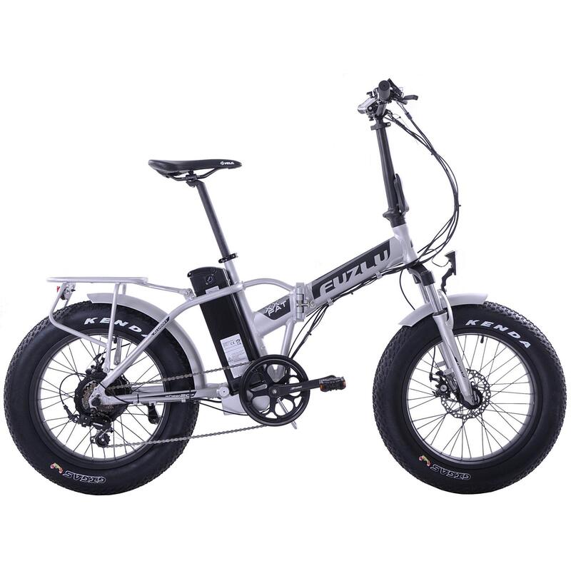 Rower elektryczny składak 20 Fuzlu Folding FATBIKE black