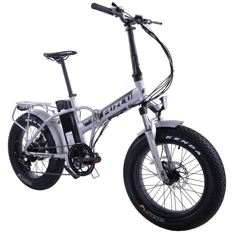 Rower elektryczny składak 20 Fuzlu Folding FATBIKE black