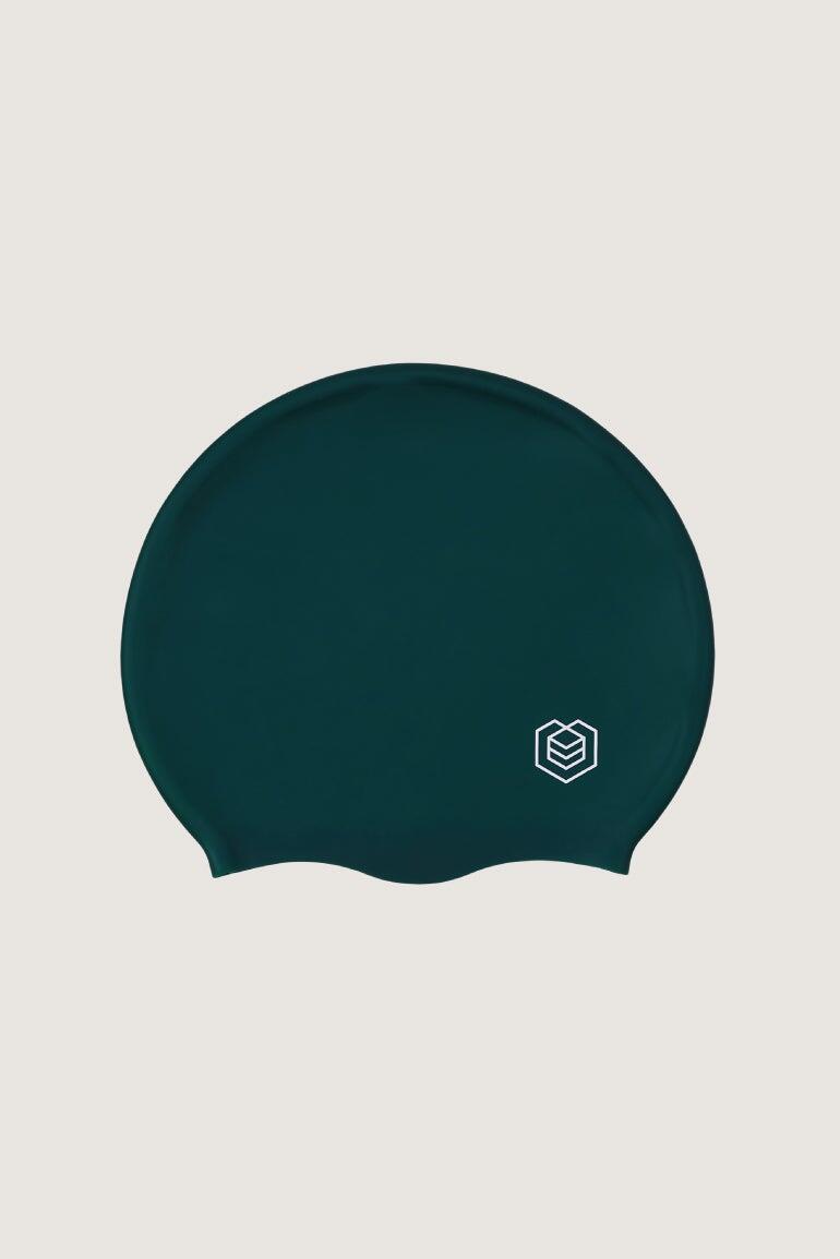 Children's Swim Cap for Long Hair (Large) - Green 5/5