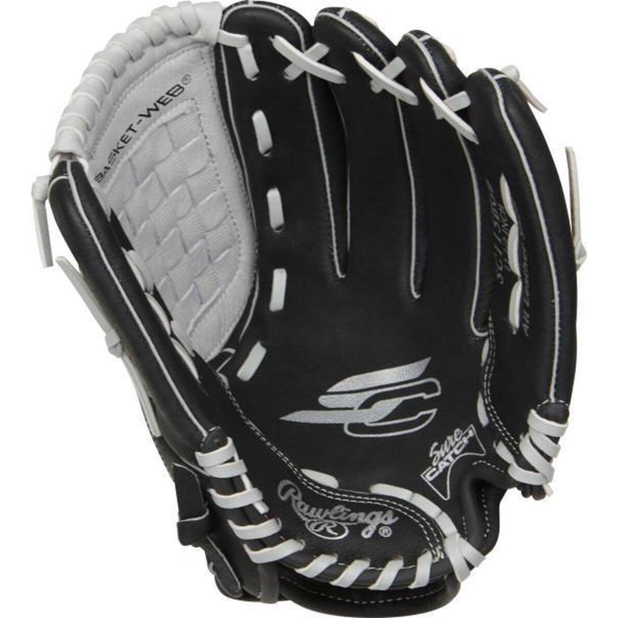 Baseball glove - Kids - (black/grey) - 11.5 inches