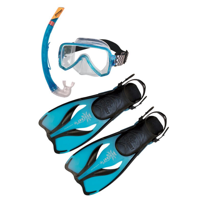 SNORKELING-SET PMT OCEO - TURQUOISE