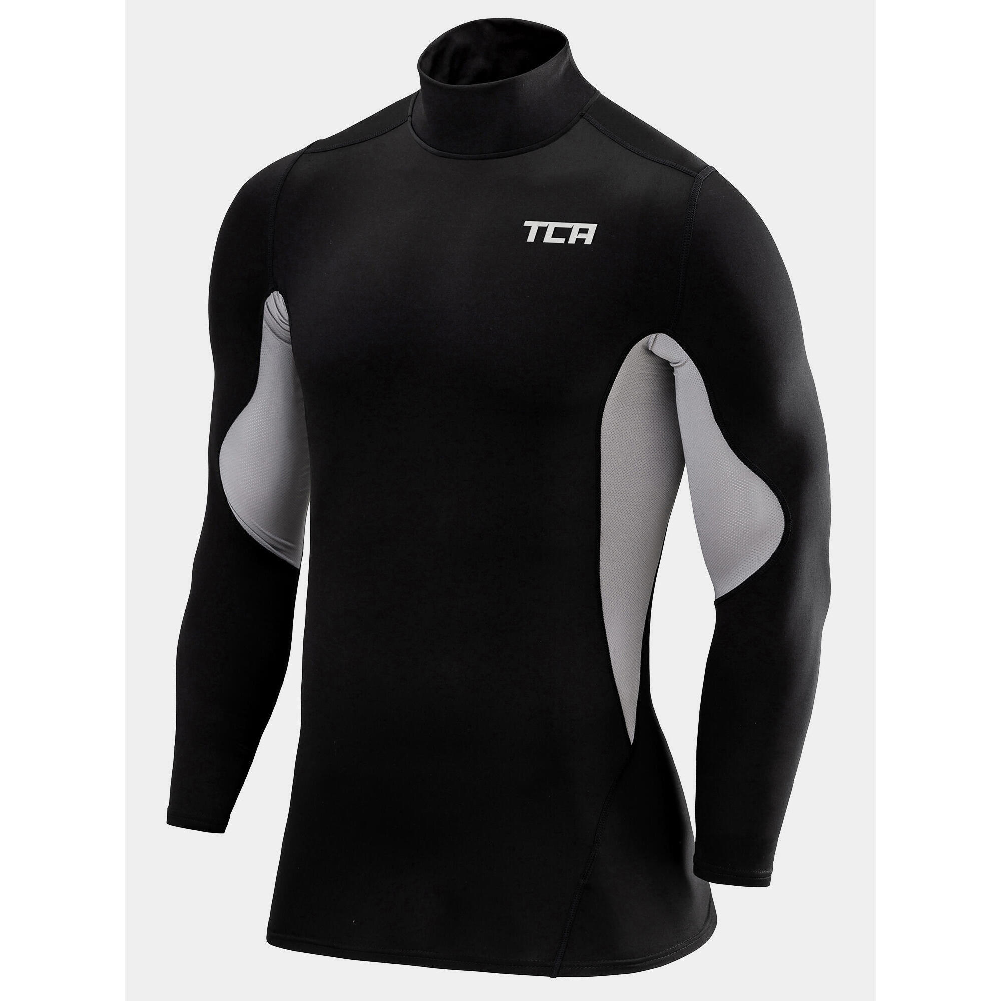 TCA Men's SuperThermal Baselayer Long Sleeve Crew Neck Top