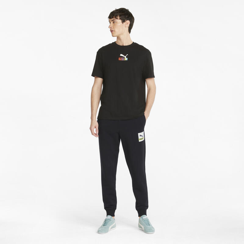 Pantaloni barbati Puma Brand Love, Negru