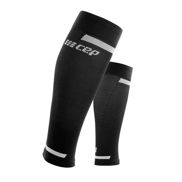 CEP Run Compressie Calf Sleeves - Zwart - Dames