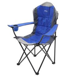 Kruza Chaise de camping matelassée pour adulte - Bleu