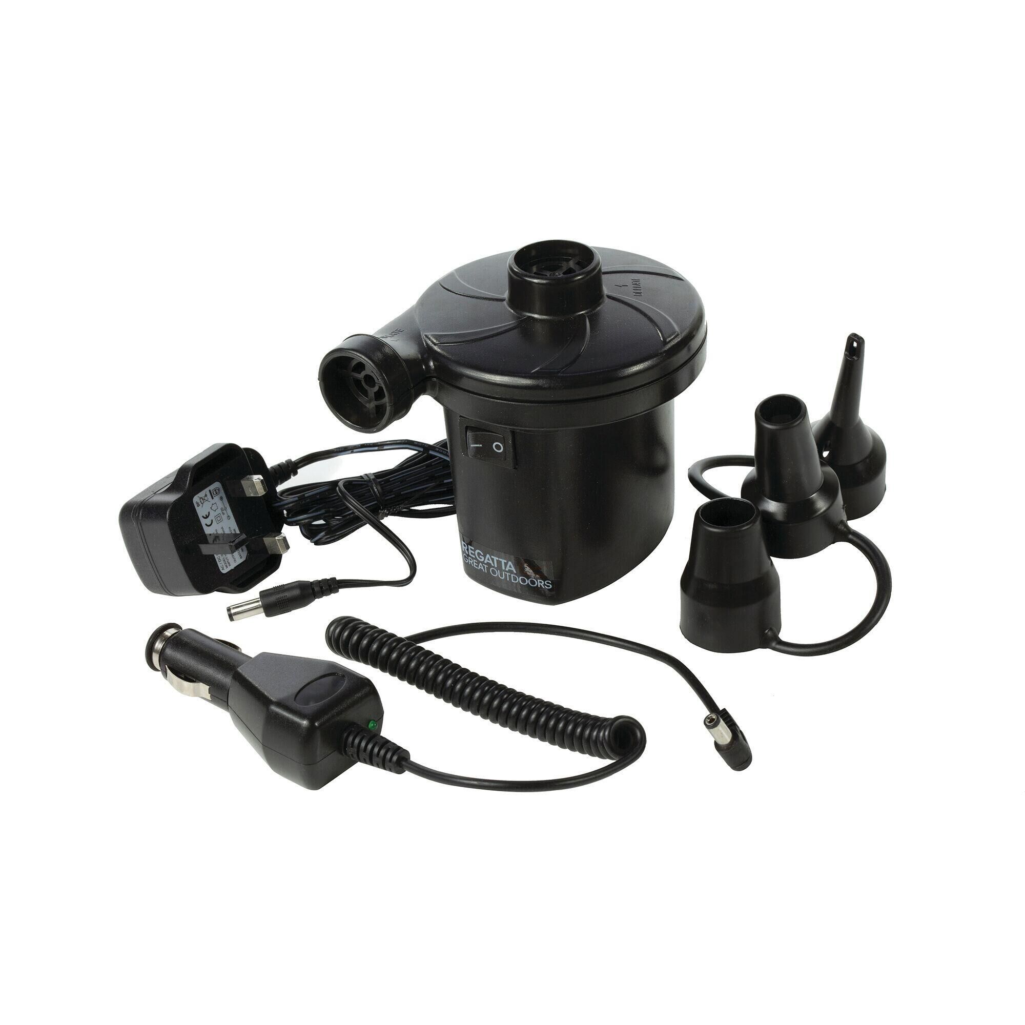 REGATTA DC Adults' Camping Electric Pump - Black