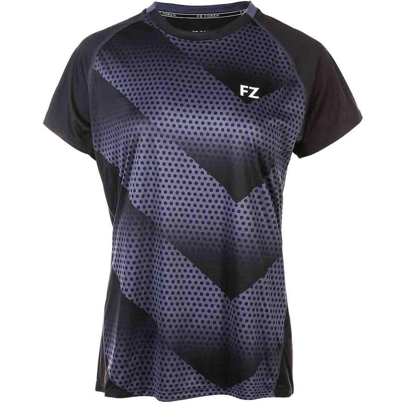 Koszulka do badmintona damska FZ Forza Money z krótkim rękawem