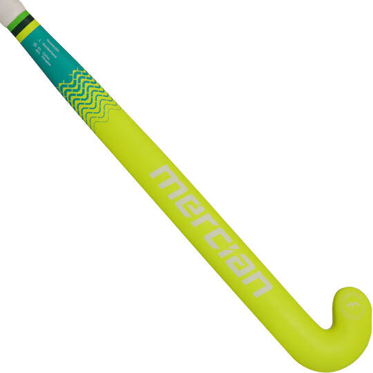 Mercian Genesis CF5 Junior Composite Indoor Stick Pro, Yellow/Black 1/4