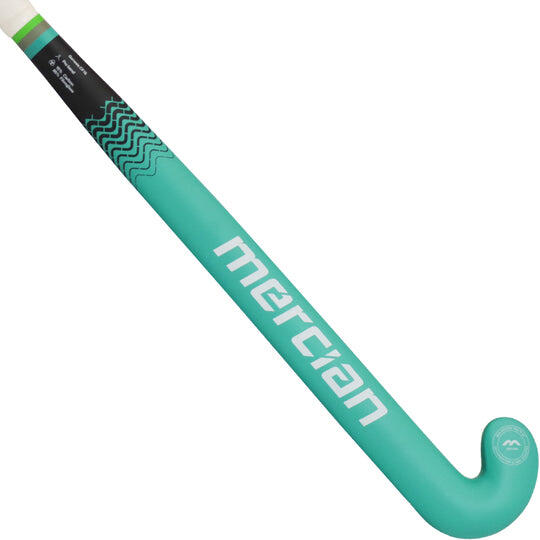 Mercian Genesis CF15 Adult Composite Hockey Stick, Green/Black 1/4
