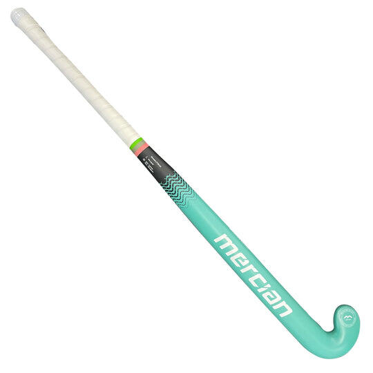 Mercian Genesis CF25 Junior Goalkeeping Composite Hockey Stick, Green/Black 2/4