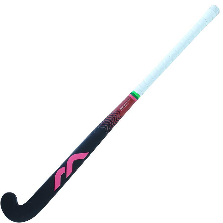 Mercian Genesis W1 Junior Wood Hockey Stick, Pink/Black 4/4