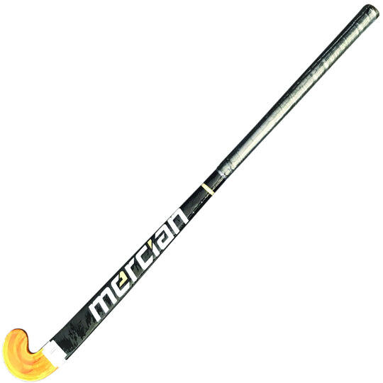 Mercian Scorpion FGB Junior Wooden Hockey Stick, Black/Gold 4/4