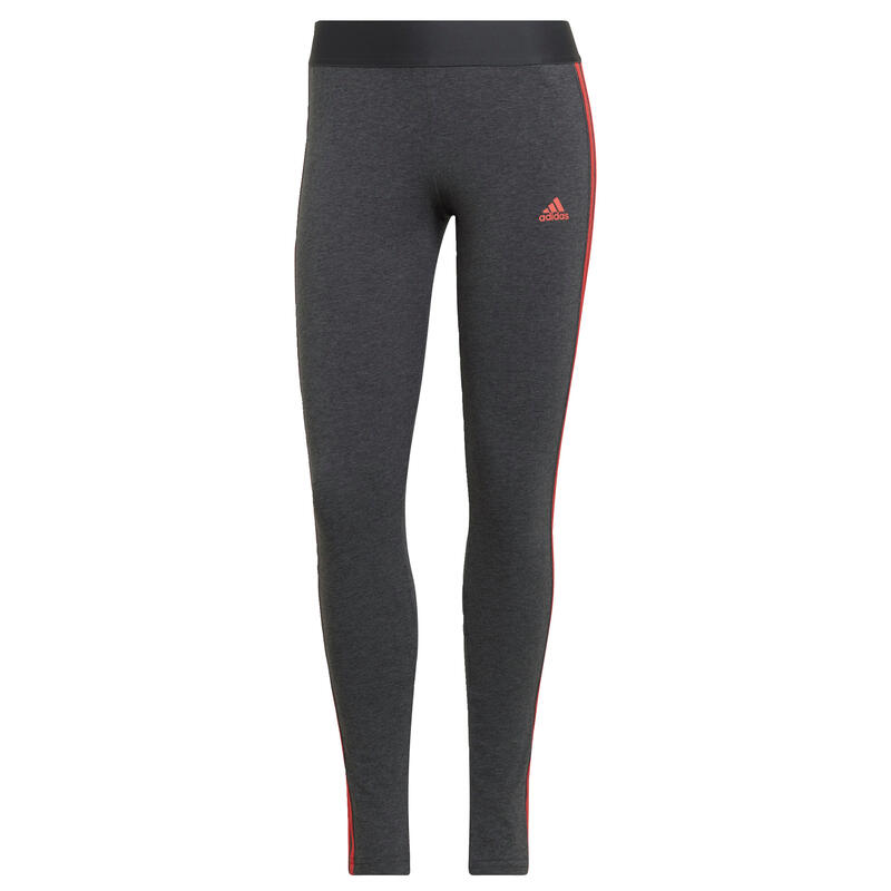 Legginsy treningowe damskie Adidas Loungewear Essentials 3-Stripes AeroReady