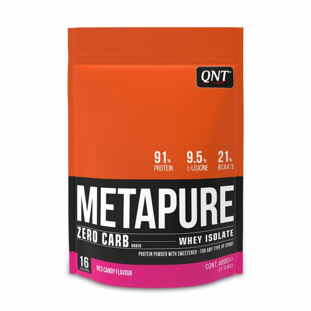 Metapure Whey Protein - Rode Snoep 480 g