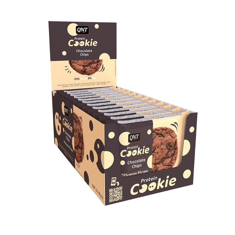 Protein Cookie 60g QNT (Packung mit 12 Stück)