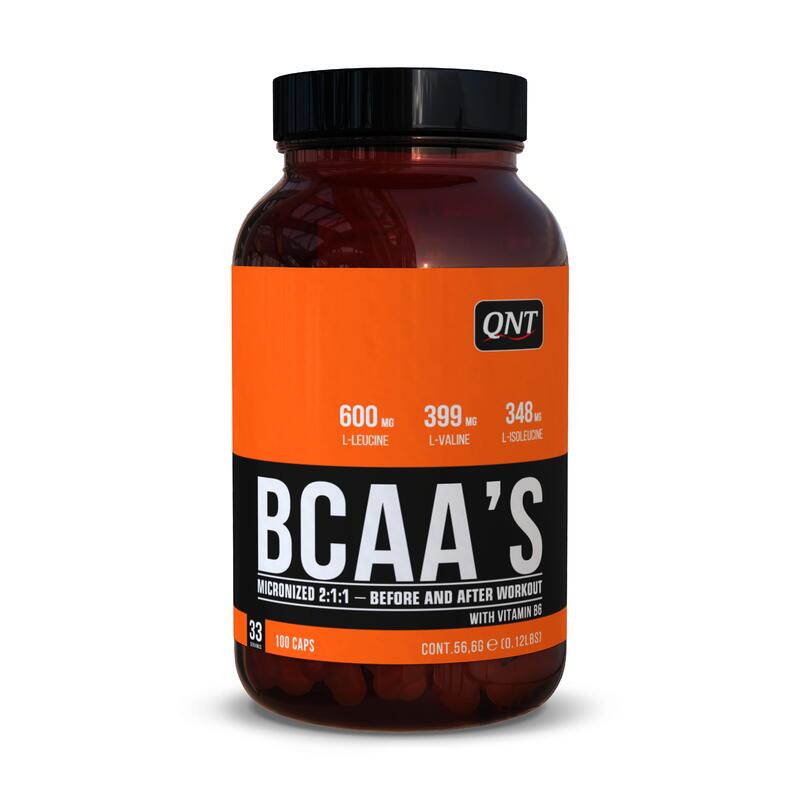 B.C.A.A's + Vit. B6 100 caps