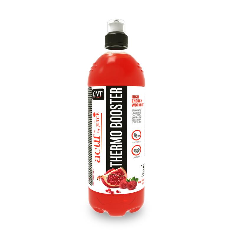 ACTIF Thermogenic Booster Drink - Rood fruit 12 x 700 ml