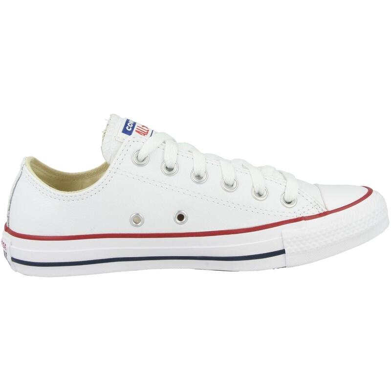 Sneakers Converse Chuck Taylor Ox Leather, Wit, Uniseks