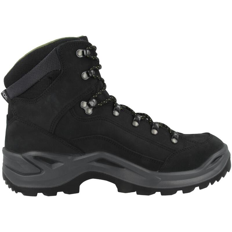 Botas de montaña y trekking impermeables para hombre Lowa Renegade GTX Negro