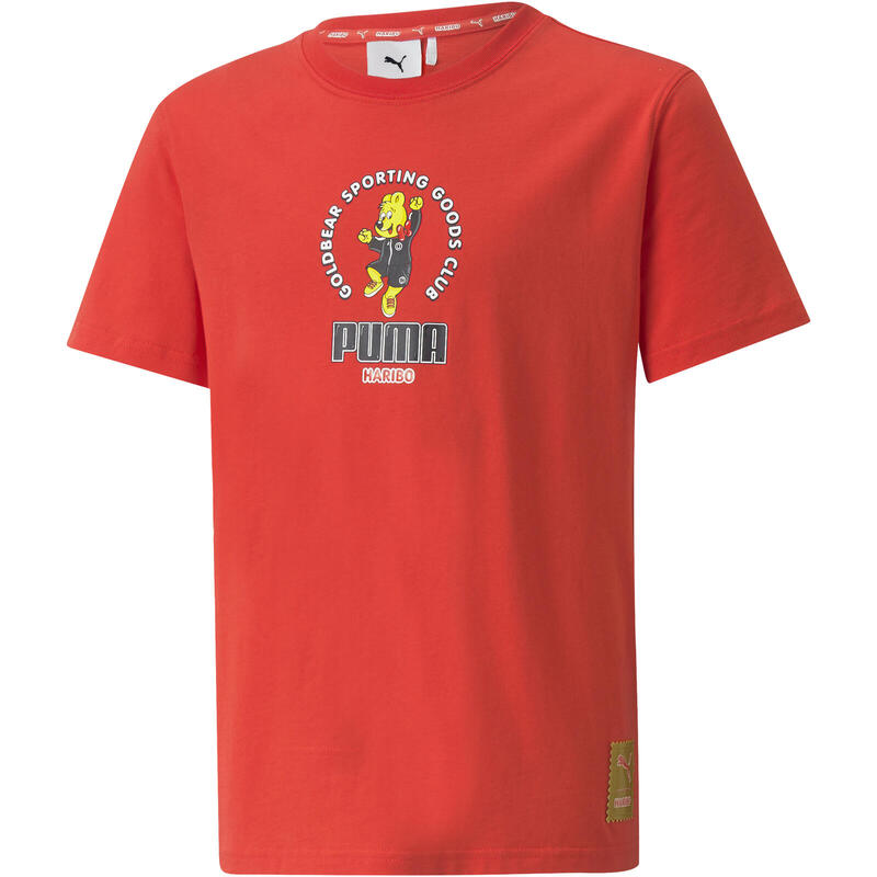 Tricou copii Puma Haribo Graphic, Rosu