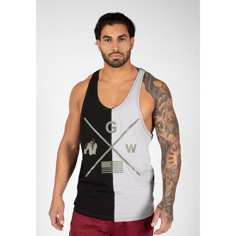 Sterling Stringer Tank Top Black/Gray