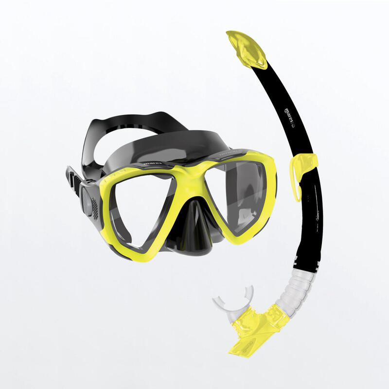 Set snorkeling Mares AQ - TRYGON Black