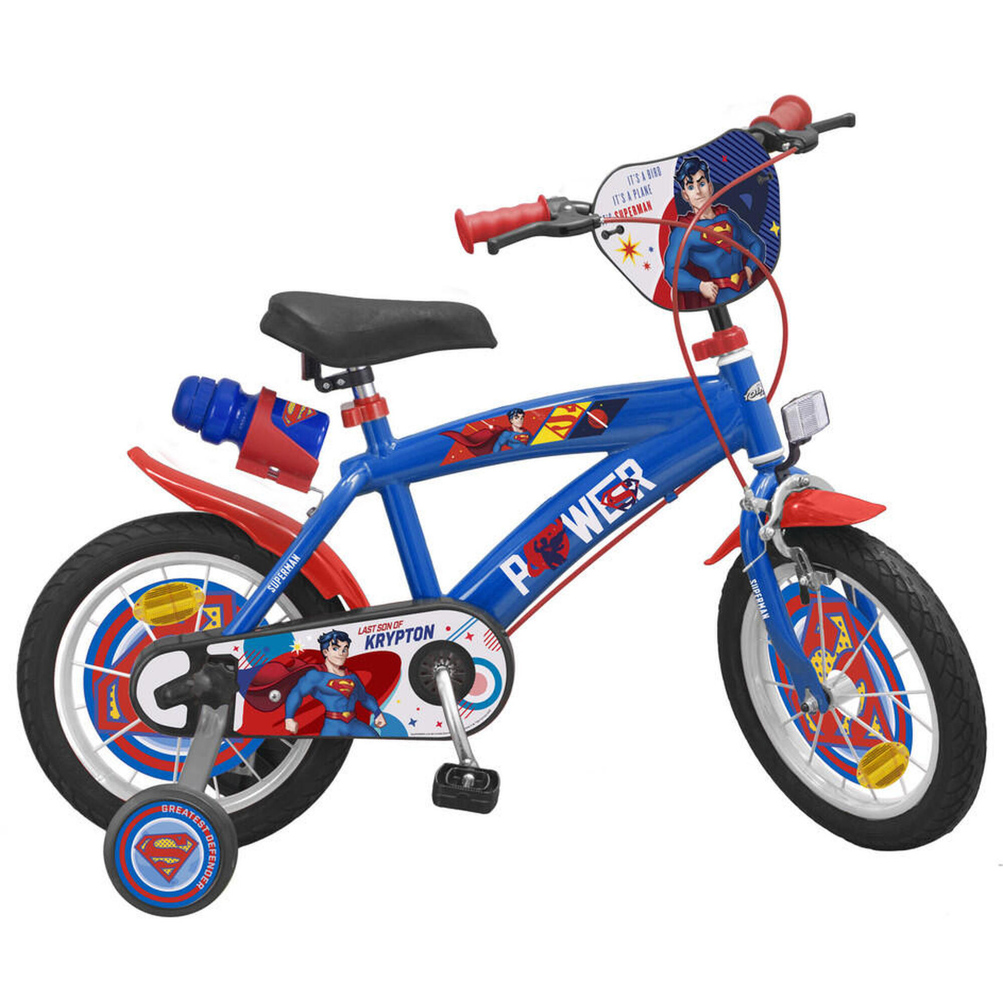 Superman 14" Bicycle  - Blue 1/5