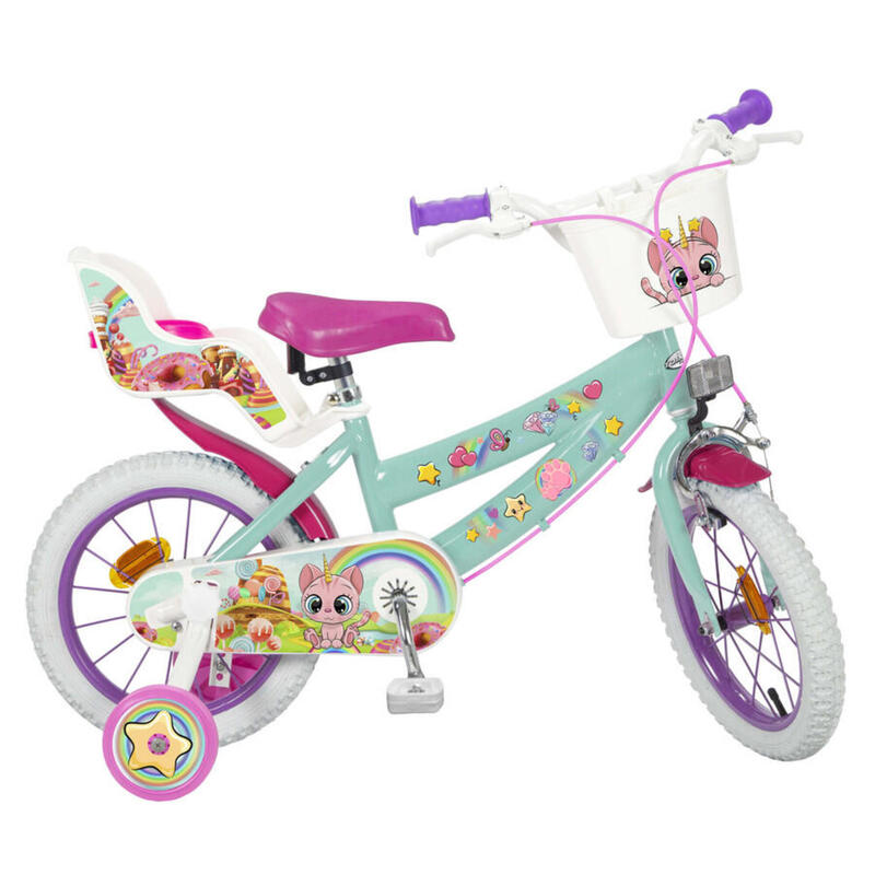 Bicicleta Infantil 14"GATICORNIO