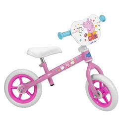 Bicicleta Infantil 10" PEPPA PIG ROSA