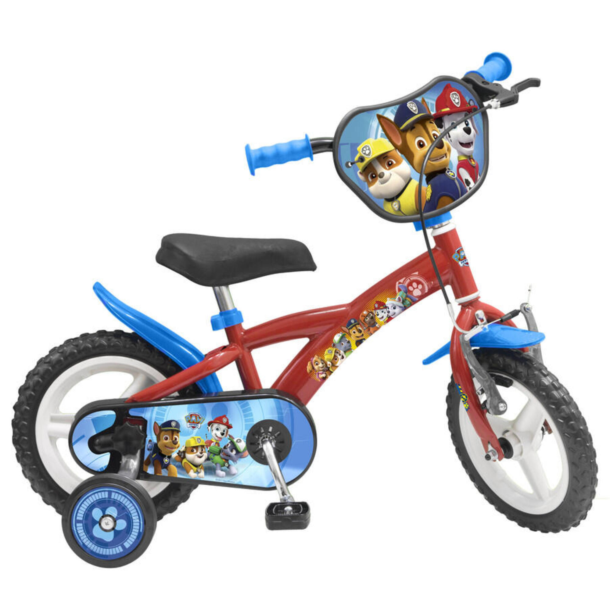 Paw Patrol 12" Bicycle - Red 1/7