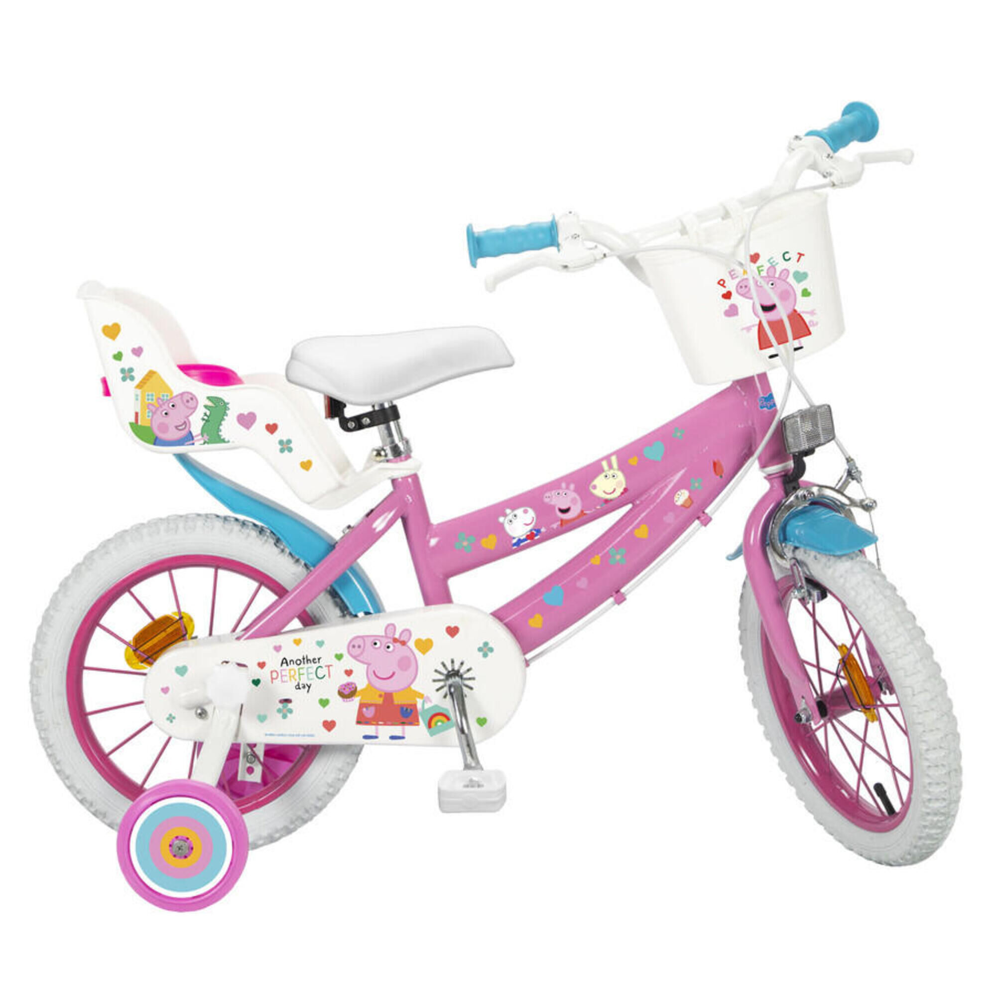 TOIMSA Peppa Pig 14" Bicycle - Pink