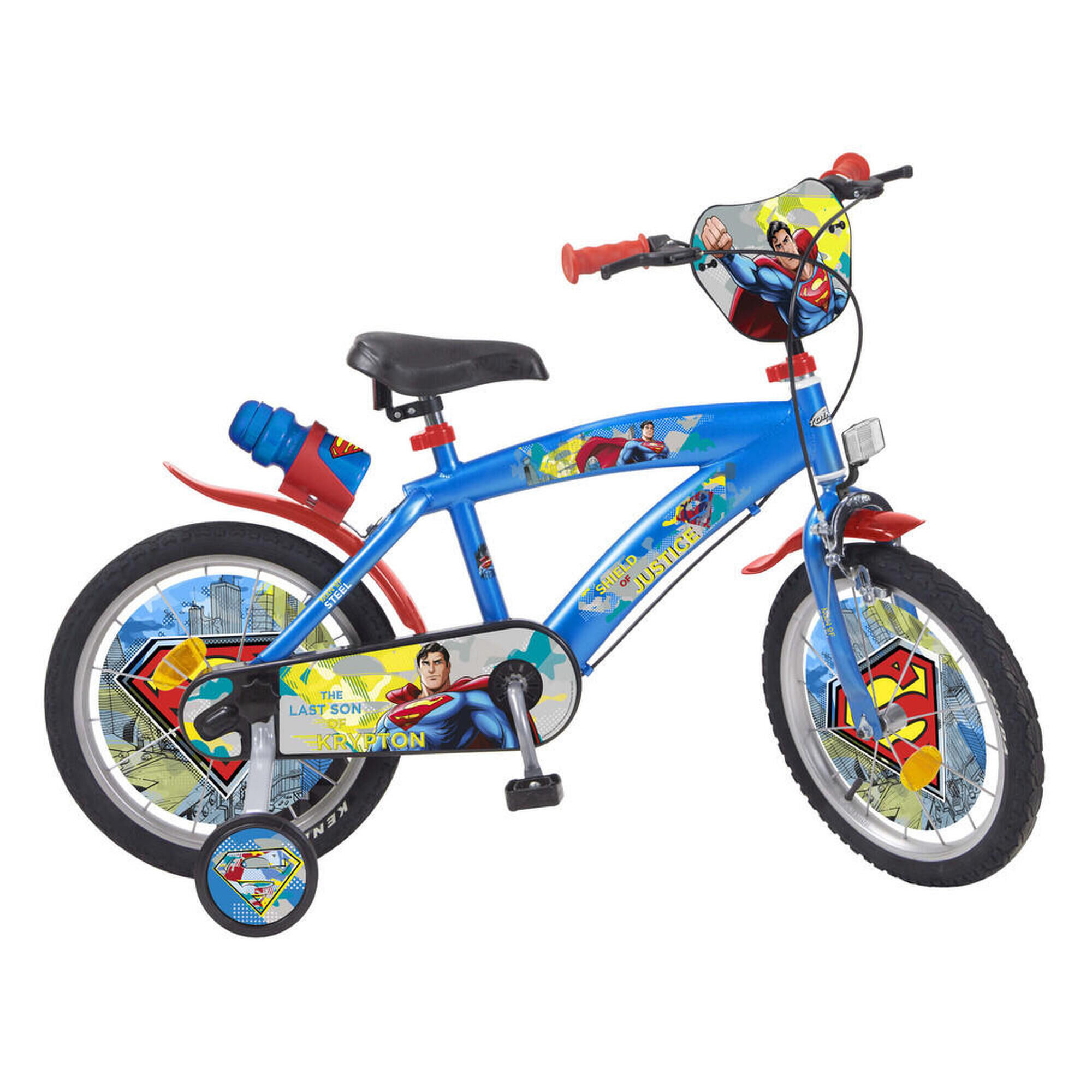 TOIMSA Superman 16" Bicycle  - Blue