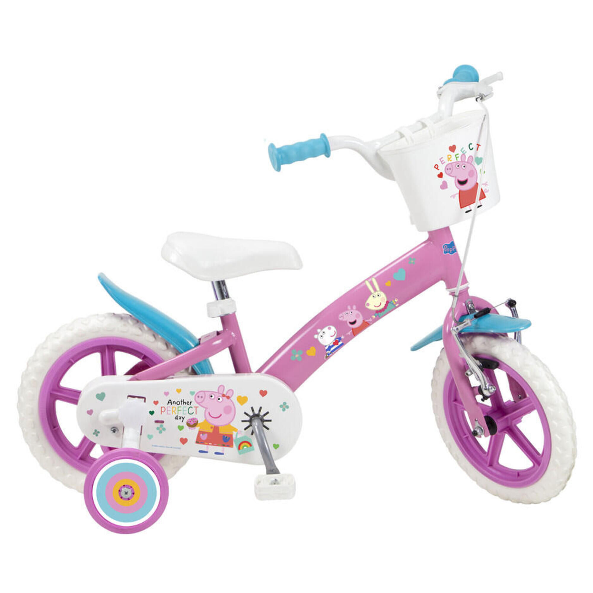 TOIMSA Peppa Pig 12" Bicycle - Pink