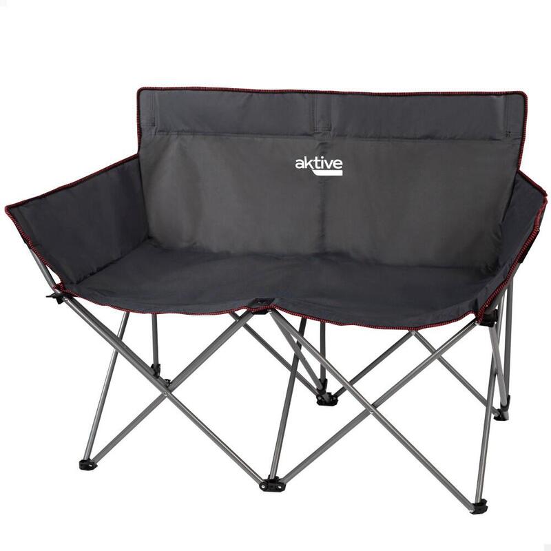 Silla plegable de camping reclinable con reposacabezas Quechua Comfort -  Decathlon