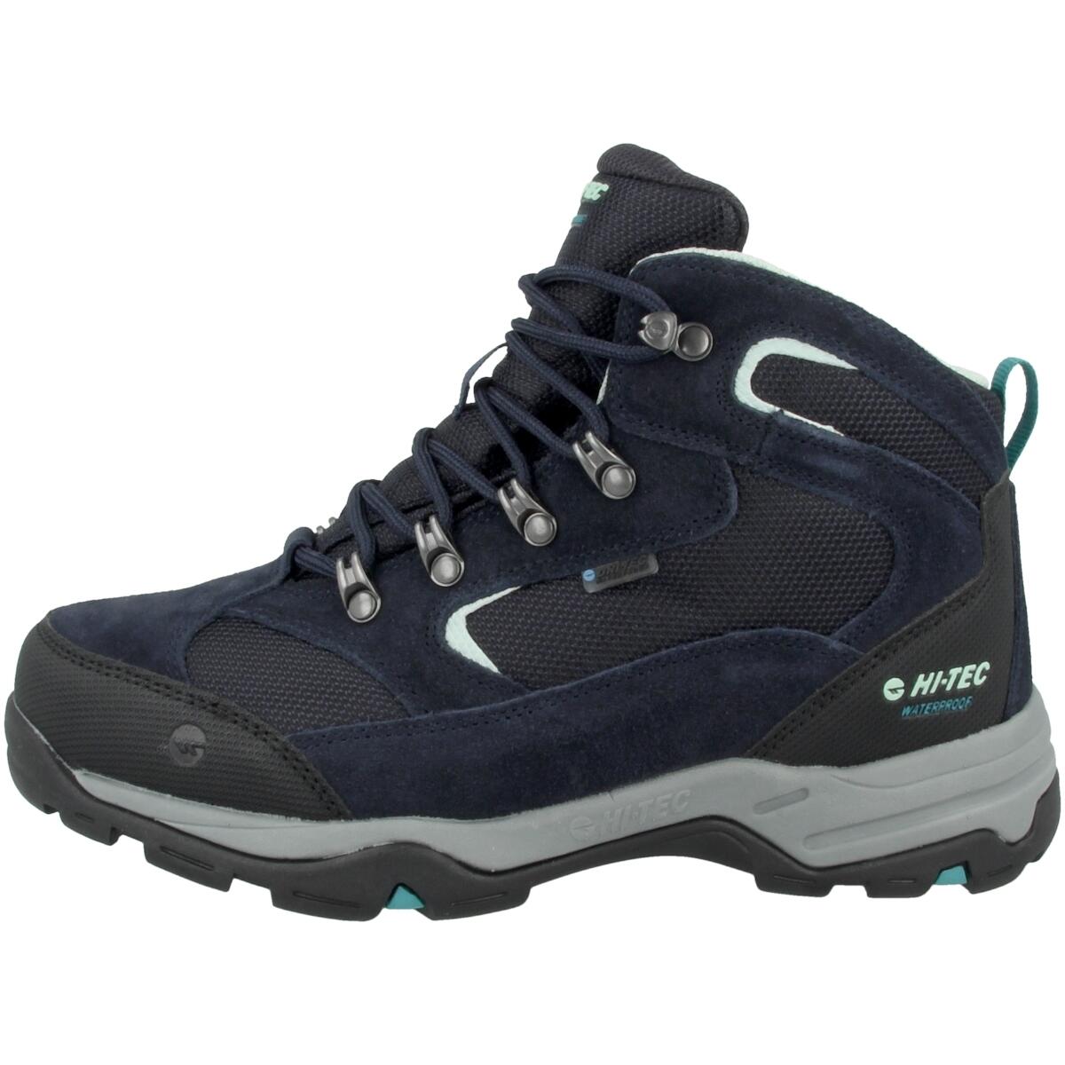 HI-TEC Hi-Tec Storm Womens Hiking Boot Navy Blue/Black - UK 7