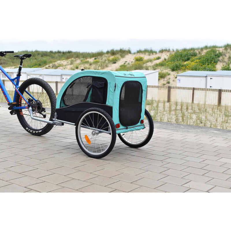 Lidl rebaja el remolque de bicicleta para perros que es un clon de  Decathlon (y mucho más barato)