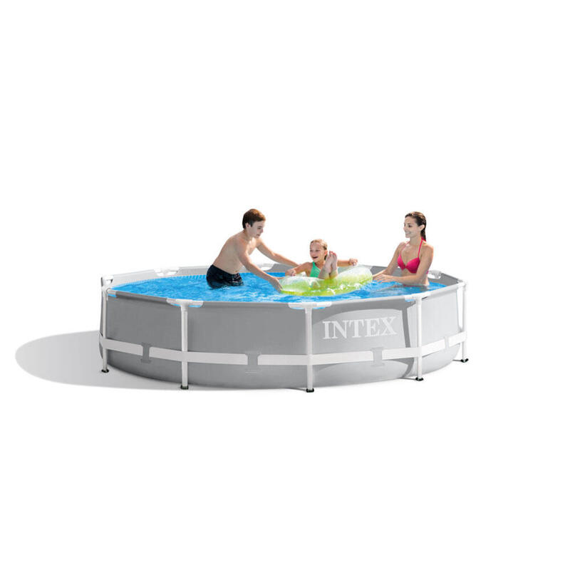 Ø 305 x 76 cm Intex Prism Frame Pool Set rund