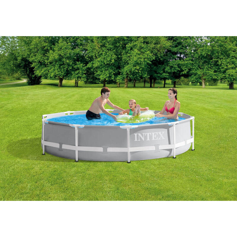 Intex - Prism Frame - Piscine avec pompe de filtration - 305x76 cm