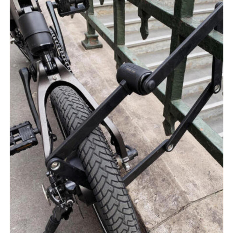 yeep.me L.95p Cadenas pliant avec support pour trottinettes, vélo