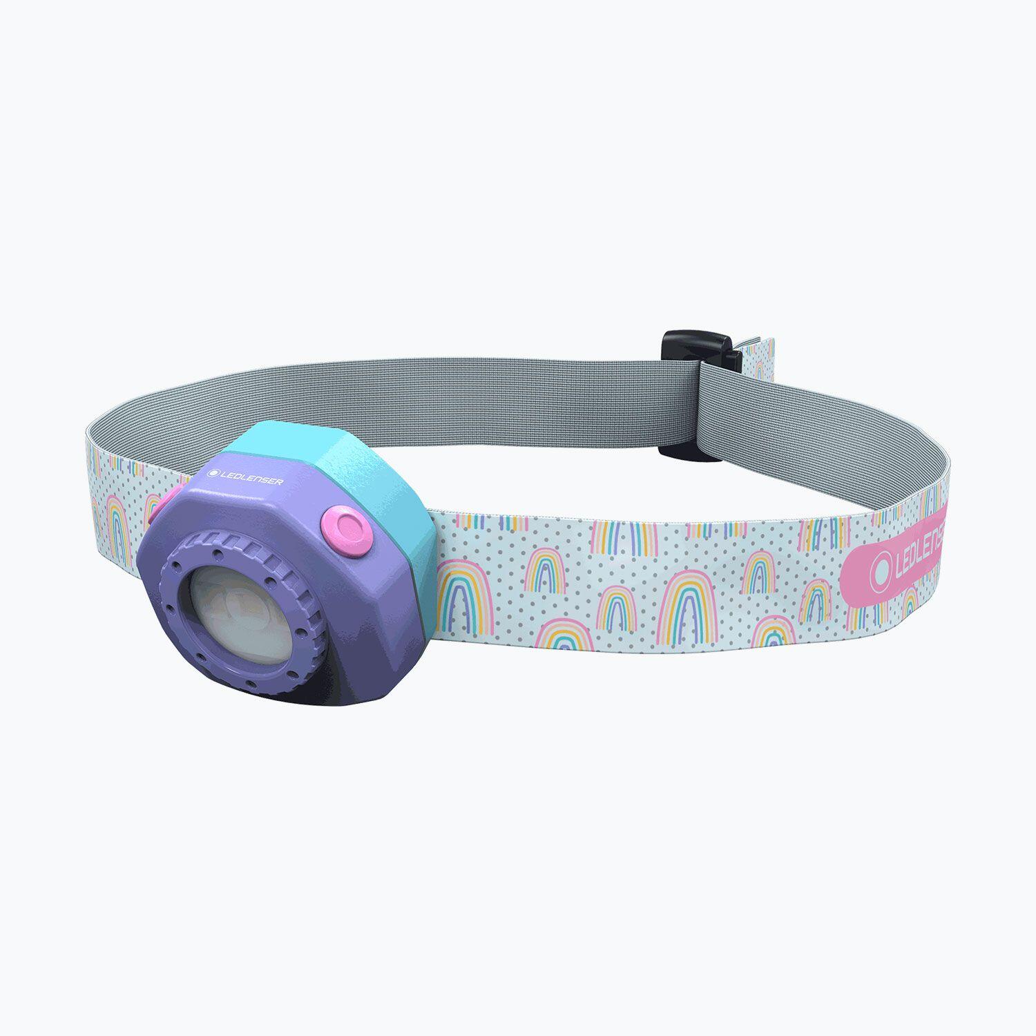 Ledlenser KidLED4R Rechargeable Head Torch (Purple) 1/7