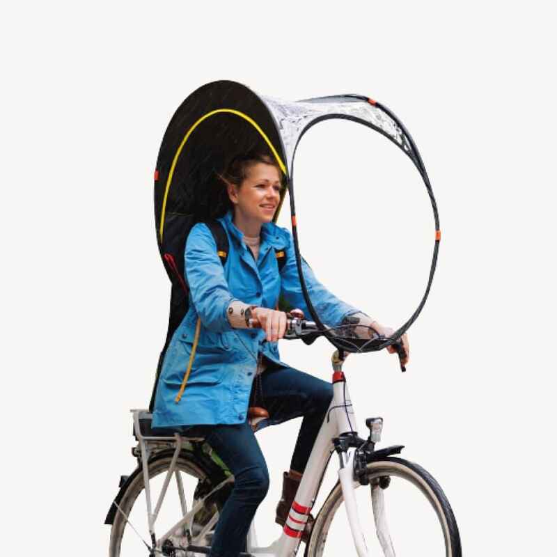 Der Fahrrad Regenschutz, der die regenbekleidung (regenponcho regencape) - DECATHLON