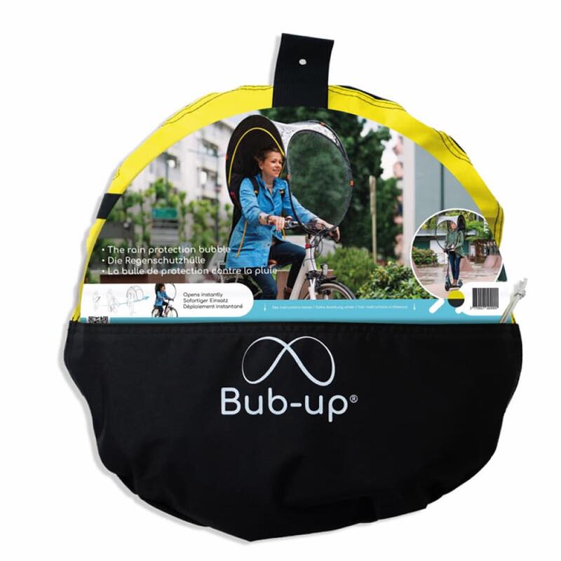 Bub-up Fiets Regenbescherming Volwassenen die regenkleding vervangt (poncho cap)