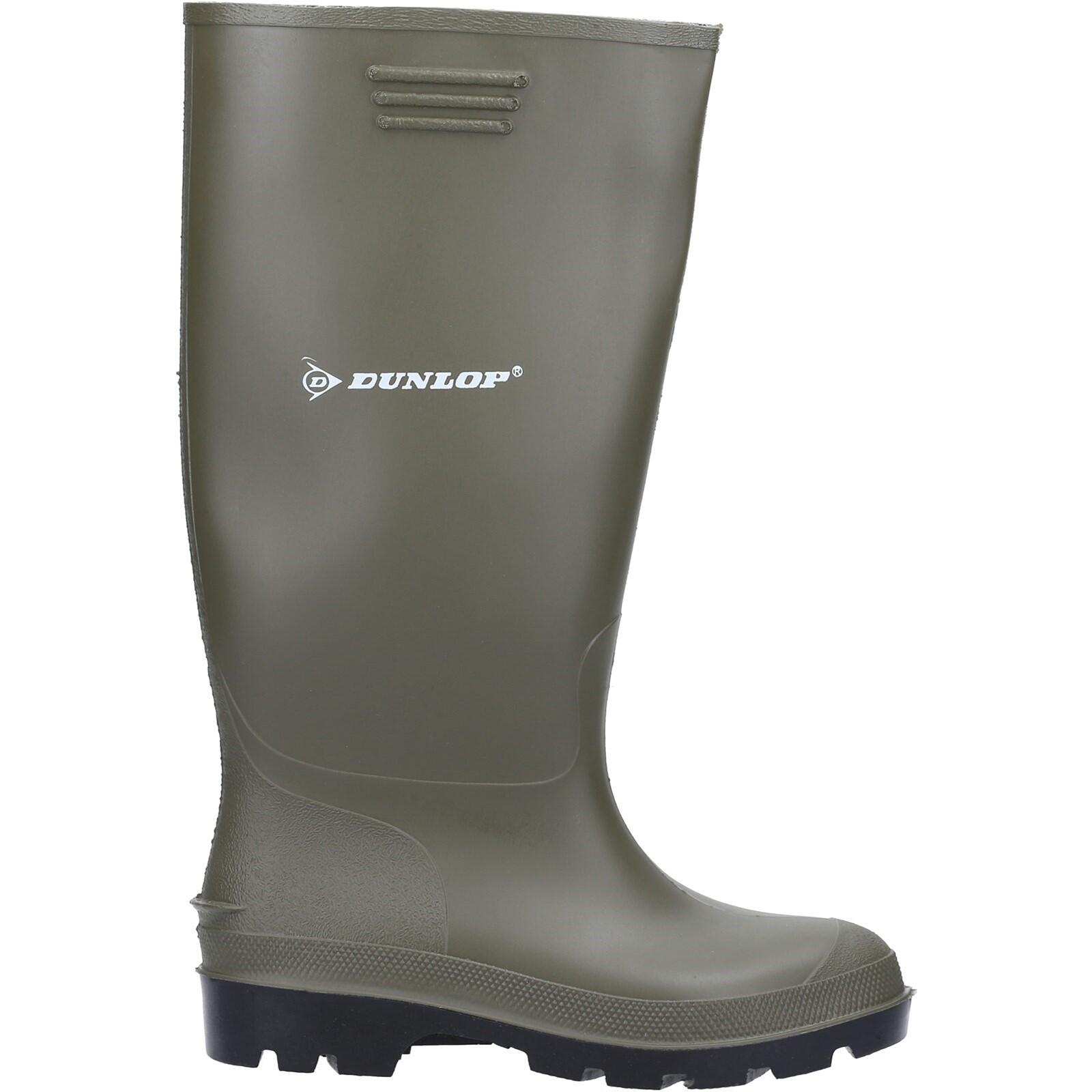 DUNLOP Pricemastor Plain Rubber Wellingtons GREEN