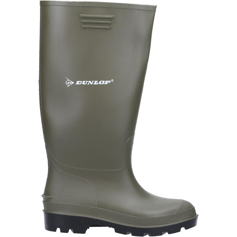 Pricemastor Herren PVCGummistiefel Stiefel Damen und Herren Grün