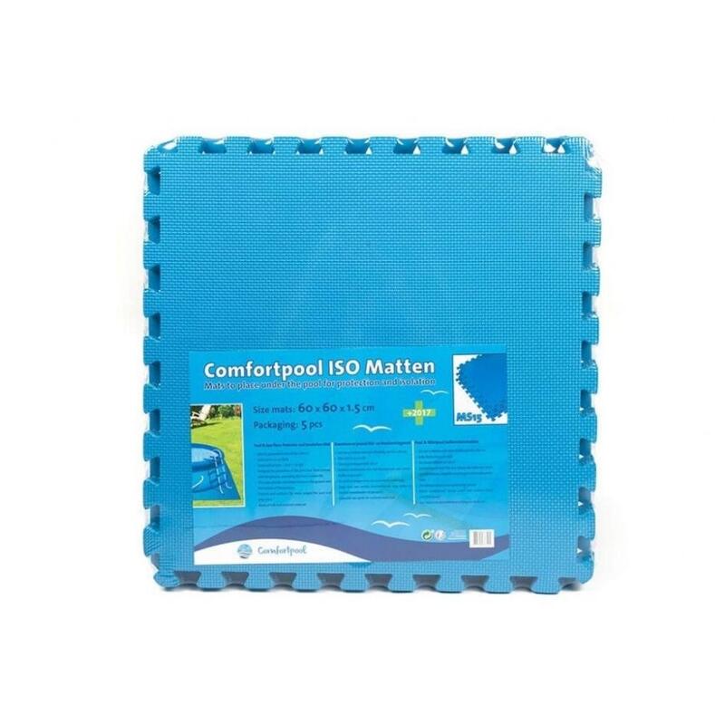 Comfortpool Isoliermatten - 5 Stück - 60x60 cm - Blau COMFORTPOOL